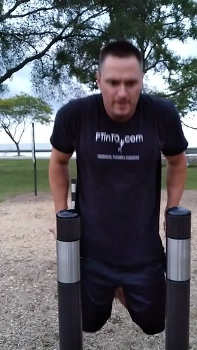 How to make tricep dips harder